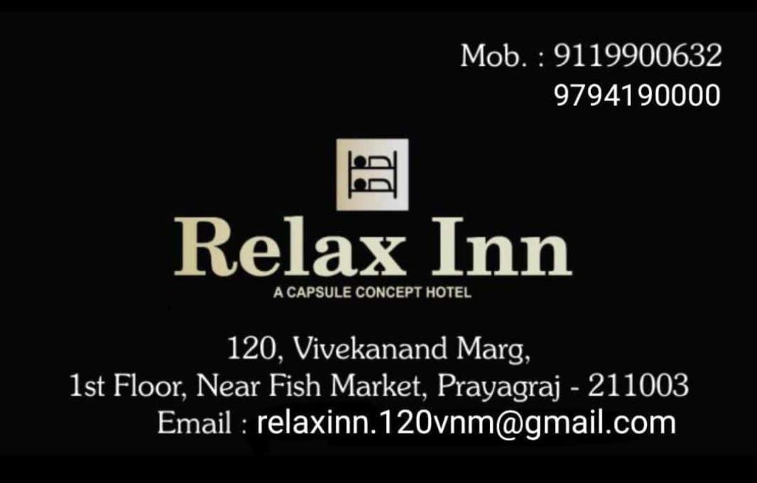 Hotel Relax Inn Allāhābād Junction Exterior foto